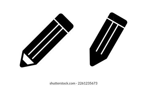 Pencil icon vector illustration. pen sign and symbol. edit icon vector