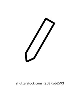 Pencil icon vector illustration. pen sign and symbol. edit icon vector