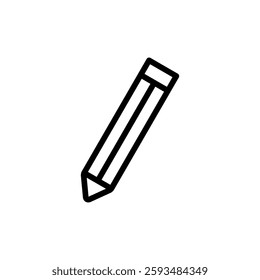Pencil icon vector illustration. pen sign and symbol. edit icon vector