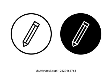 Pencil icon vector illustration. pen sign and symbol. edit icon vector