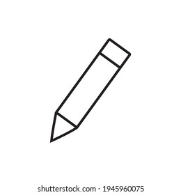 pencil icon vector illustration sign