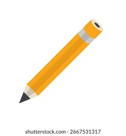 ícone de lápis vetor ilustração fundo branco