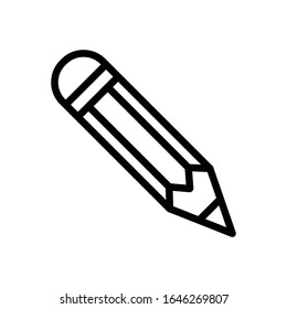 Pencil icon vector ilustration design template