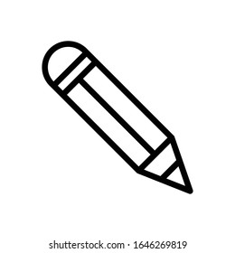 Pencil icon vector ilustration design template