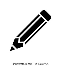 Pencil icon vector ilustration design template