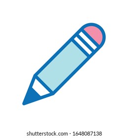 Pencil icon vector ilustration design template
