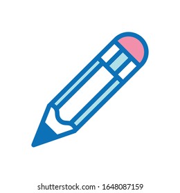Pencil icon vector ilustration design template