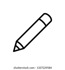 Pencil Icon Vector Inspiration