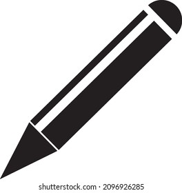 Pencil icon, vector isolated illustration..eps