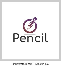 Pencil Icon Vector Logo