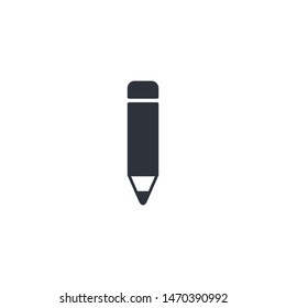 pencil icon vector logo design template