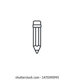 pencil icon vector logo design template