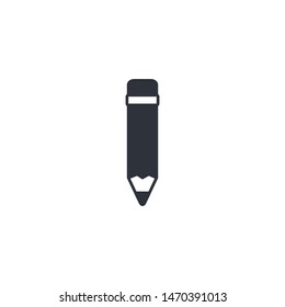 pencil icon vector logo design template