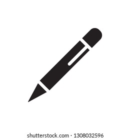 Pencil icon vector logo template