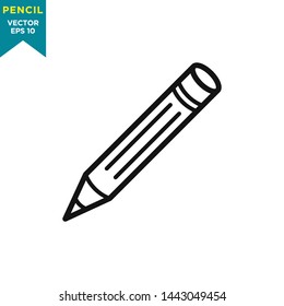 pencil icon vector logo template