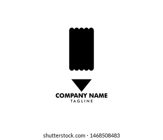 Pencil Icon Vector Logo Template