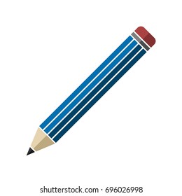Pencil Icon Vector Logo Template Illustration Design. Vector EPS 10.