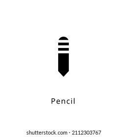 pencil icon in vector. Logotype