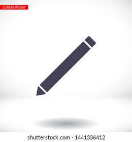 Pencil Icon Vector icon . Lorem Ipsum Illustration design