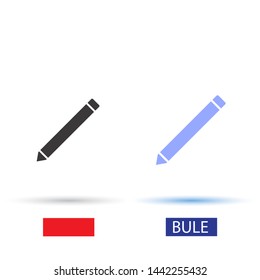 Pencil Icon Vector icon . Lorem Ipsum Illustration design