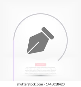 Pencil Icon Vector . Lorem Ipsum Illustration design