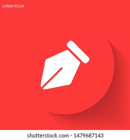 Pencil Icon Vector . Lorem Ipsum Illustration design