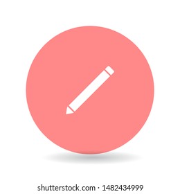 Pencil Icon Vector icon . Lorem Ipsum Illustration design