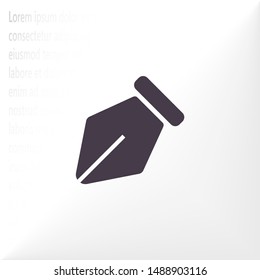 Pencil Icon Vector . Lorem Ipsum Illustration design