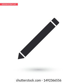Pencil Icon Vector icon . Lorem Ipsum Illustration design