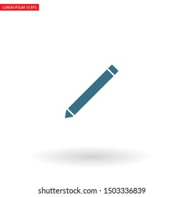 Pencil Icon Vector icon . Lorem Ipsum Illustration design