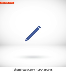 Pencil Icon Vector icon . Lorem Ipsum Illustration design