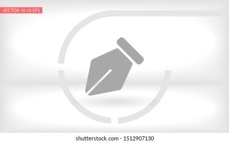 Pencil Icon Vector . Lorem Ipsum Illustration design