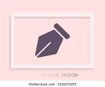 Pencil Icon Vector . Lorem Ipsum Illustration design