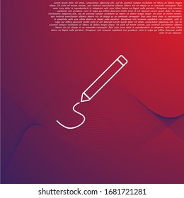 Vector de iconos de lápiz . Diseño de ilustración de Lorem Ipsum