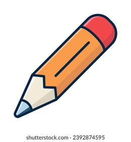 Vector de iconos de lápiz en el diseño de moda