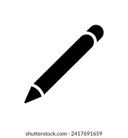 Pencil icon vector. Pen illustration sign. Write symbol or logo.