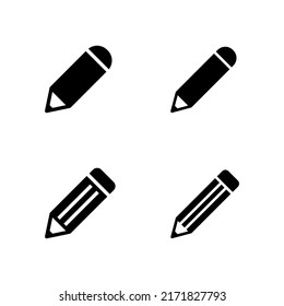 Pencil icon vector. pen sign and symbol. edit icon vector