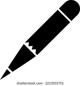 Pencil icon vector. Pen sign on white background..eps
