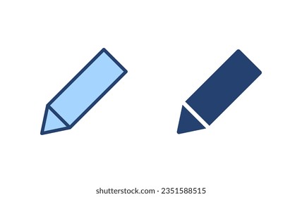 Pencil icon vector. pen sign and symbol. edit icon vector