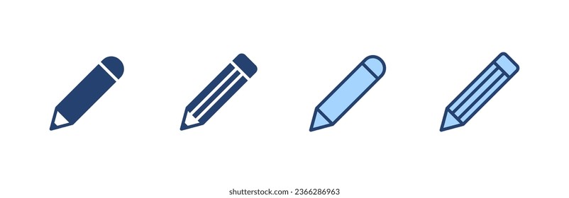 Pencil icon vector. pen sign and symbol. edit icon vector