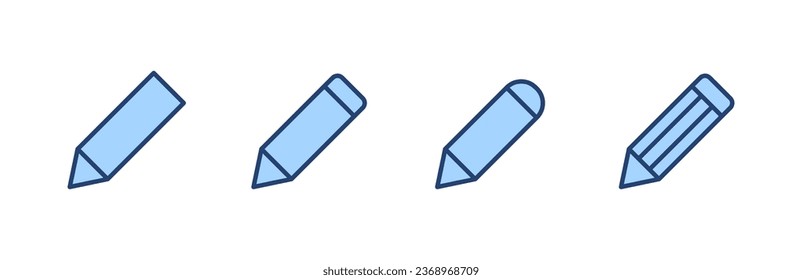 Pencil icon vector. pen sign and symbol. edit icon vector