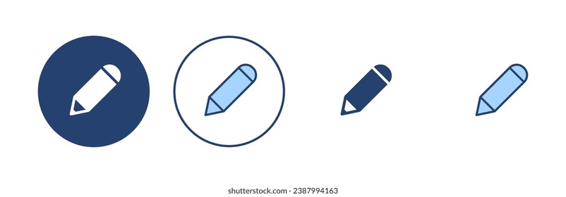 Pencil icon vector. pen sign and symbol. edit icon vector