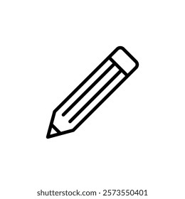 Pencil icon vector. pen sign and symbol. edit icon vector