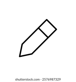 Pencil icon vector. pen sign and symbol. edit icon vector