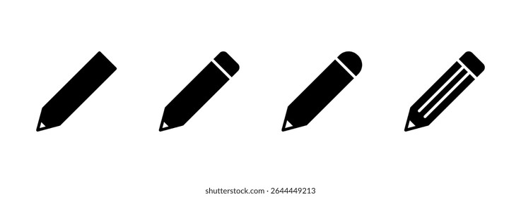 Pencil icon vector. pen sign and symbol. edit icon vector