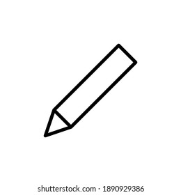 Pencil icon vector. pen symbol. edit icon vector