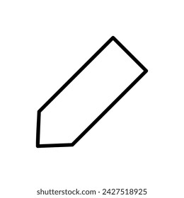 Pencil icon vector. pen symbol. edit icon vector