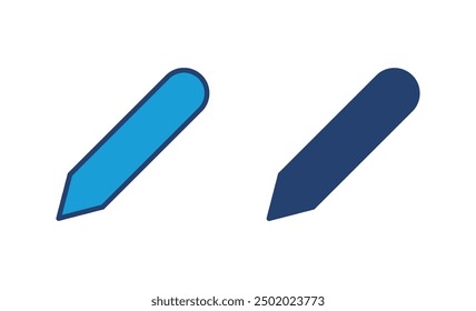 Vector del icono del lápiz. Vector del lápiz