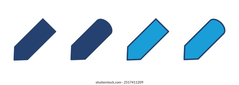 Vector del icono del lápiz. Vector del lápiz