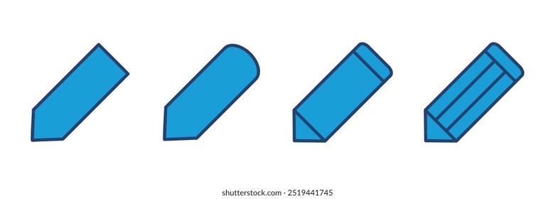 Vector del icono del lápiz. Vector del lápiz